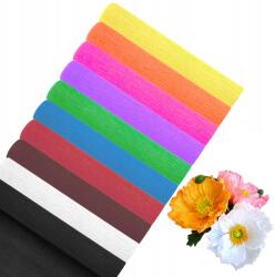  Krepp Olasz Színes Szett 10 Szín 320g 25x250cm Virágos Szalag (ida 854469)