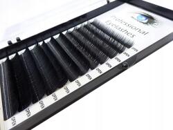 Satin Szempillák A Kazettában Professional Csavart D Gr. 0, 10