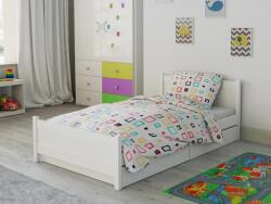 Textilomanie Pamut ágyneműhuzat Cubes piros (BAV/POS/KOS/CER)