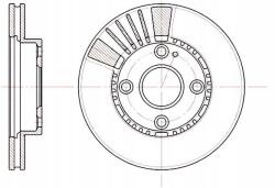 Roadhouse 6834.10 Féktárcsa (1db)
