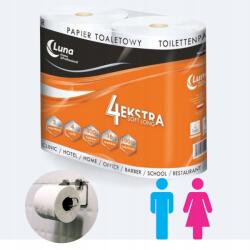 DGA Optima Toalettpapír 36m 3 rétegű illatmentes extra puha Dga Optima 4 tekercs (25703)