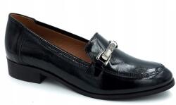 GAMIS 3991 Lordsy fekete lakkbőr 41-es méret (3991-A128)