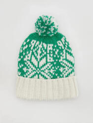 Reserved TR11110 Pompon Mintás Téli Sapka