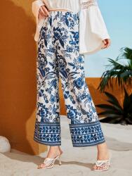 Shein T13211 Női Virágmintás Boho Nadrág (26) XL