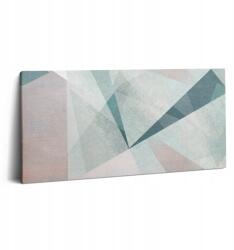 Wallfluent Vászonkép Ökológiai Irodai Háromszögek Absztrakt Textúra (010030010010000074605)