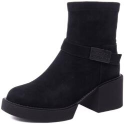 Feeling Botine dama Feeling piele intoarsa 25-124-01
