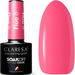 Claresa Fluo 8 Hibrid lakk 5ml (5903819803990)