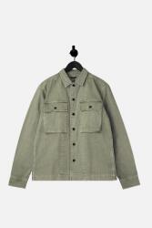 DENHAM Klasszikus Gombos Ing, Size M, zöld, pamut, galléros (396277)