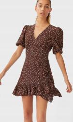 Stradivarius Barna Mini Ruha Virágok (s) (269664)