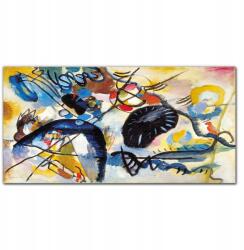 Coloray Vászon fotó kép kereten Fekete pont 100x50 (010030010010000018485)