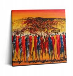 Wallfluent Fotótapéta Gyönyörű Nyomtatás Hálószoba Kenya Afrikai Törzs 60x60 (010030010270000074920)