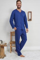 Férfi pizsama hosszú nadrág Plus Size 0042440243 Vienetta 2XL sötétkék