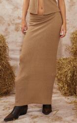 Prettylittlething IC71108 Maxi Szoknya, Egyszínű, Kötött Prettylittlething (39) L