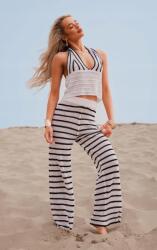 Prettylittlething KC12209 Csíkos Kötött Strandnadrág Prettylittlething (28) M