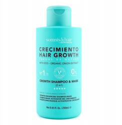 somnis&hair Hair Growth sampon és hajmaszk 2 az 1-ben250ml (8436009786430)