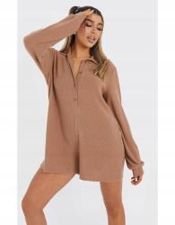Prettylittlething Bézs Oversize Overál (32) (565063)