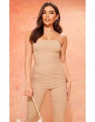 Prettylittlething Bézs Aszimmetrikus Felső (38) (564686)