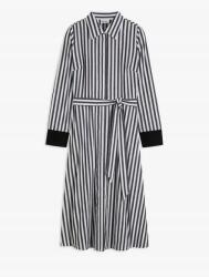 Bonprix csíkos ruha, Size 42, fekete, pamut