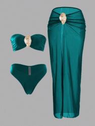 Shein KC62220 Shein Kétrészes Fürdőruha Díszített Szoknya (37) L