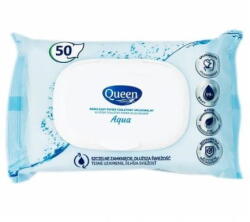 Queen Aqua öblíthető nedves toalettpapír 50 db (PAPIER NAWILŻANY QUEEN AQUA)
