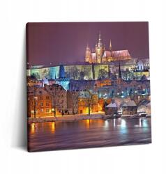 Wallfluent Vászonkép Canvas Kortárs Nappaliba Prágai vár negyed 60x60 (010030010270000075618)