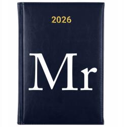 FunnyCase Könyvnaptár 2026 Mr Sötétkék tervező Időzítő Ajándék Minták (Kalendarz Granatowy MR)