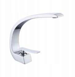  Álló Mosdócsaptelep Matt Króm Pultra Szerelhető Csaptelep (W0001-CHROME)