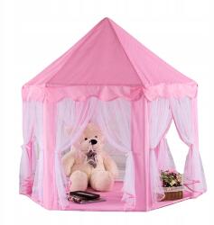 Clown Sátor Házikó Gyerekvár Palota Kerti Ház Rózsaszín hercegnő (F0032)