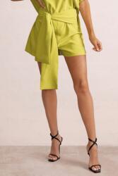  Club L Világoszöld Cipzáras Rövidnadrág (34) (579793)