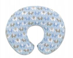 My Sweet Baby Szoptatós párnahuzat Pamut Elefántok Kék (08079904380000)