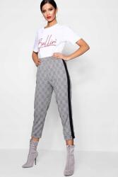 Boohoo Szürke Kockás Nadrág 38-AS