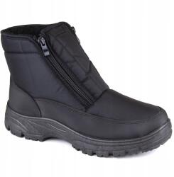  Hótaposó férfi téli cipő meleg fekete 40-es (2MN26-5011)