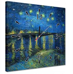 ZeSmakiem Órák 30x30 Csillagos éj a Rodan felett (H10236M_Z1AI_30x30cm AZ)