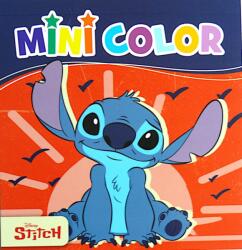 Disney Mini Színezőkönyv Stitch Ajándék Gyerekjáték Zseb 10x10, 5 CM (400289)