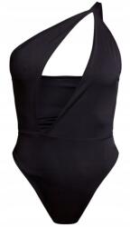 Prettylittlething Fekete Egyrészes Aszimmetrikus Fürdőruha Prettylittlething 40