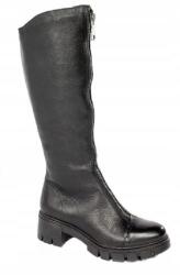 Simen Fekete Csizma Simen 4259A Természetes Bőr méret38 (4259A)