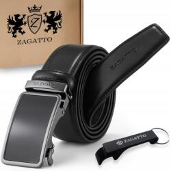 Zagatto Férfi Öv Fekete automata Széles természetes bőr Zagatto (ZG1049-135)