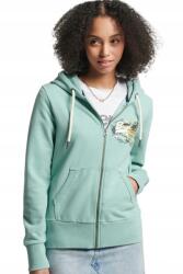 Superdry Menta Mintás Kapucnis Pulóver (42) (593657)