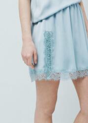 Mango Menta Színű Mini Szoknya Csipkével (s) (309010)