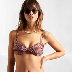 Superdry Piros Mintás Bikini Felső, Size 38, poliamid, elasztán, merevítős (455742)