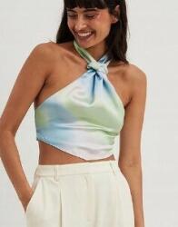 NA-KD Színes Pasztell Rövid Crop Felső Nyitott Hátrésszel Na-kd 38