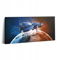 Wallfluent Vászonkép Canvas Modern Hálószoba Űrhajó 100x50 cm (010030010010000074822)