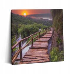 Wallfluent Vászonkép A Konyhába Ajándék Ötlet Ösvény A Fák és Hegyek felett (010030010270000075291)