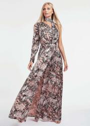 GUESS Mintás Maxi Ruha, Size S, többszínű poliészter (379774)