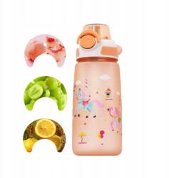 Smakowa Butelka na wodę 650 ml z 3 Kapsułkami Bez Cukru i Kalorii (Uxxu2457)