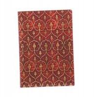 Paperblanks Vonalas Jegyzettömb Paperblanks Red Velvet MIDI Flexi (9781439796313)