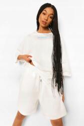 Boohoo N3E102*BOOHOO Póló Krémszínű Felirattal 34 Xs B01