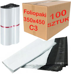 PAKO Futárfólia 450x350 mm C3 Csomagolófólia Fehér 100 db