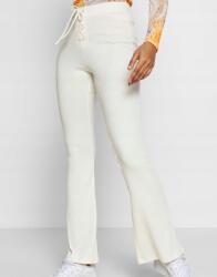 Topshop I0D208*TOPSHOP Bézs Casual Nadrág 38 M Z01