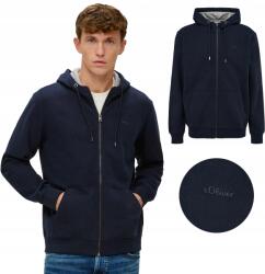 s.Oliver Férfi pulóver- kabát s. Oliver sötétkék 3XL Regular Fit meleg pulóver (10.3.11.14.141.2142043.5978.3XL)